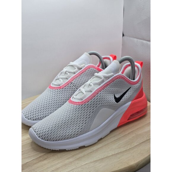 Nike Air Max 270 Motion 2 Women 7.5 Running Shoes White Flash Crimson AO0352-108 - Picture 7 of 9